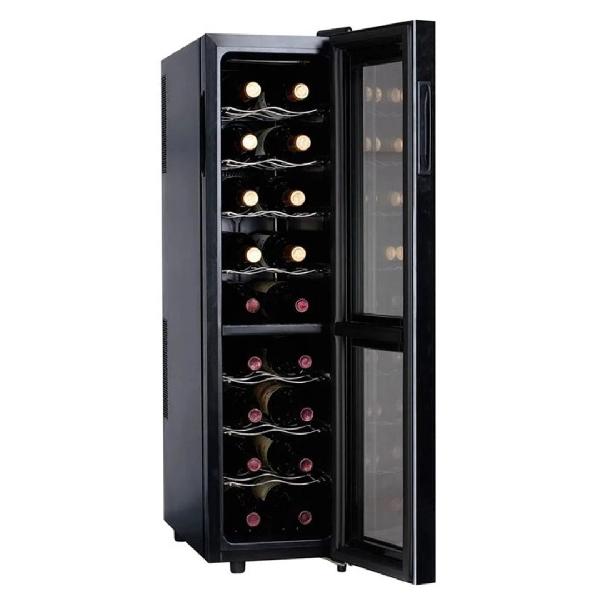 Wine Cooler 18 Bottles Free Standing Black - FRIGIDAIRE (FWW183XBLB)