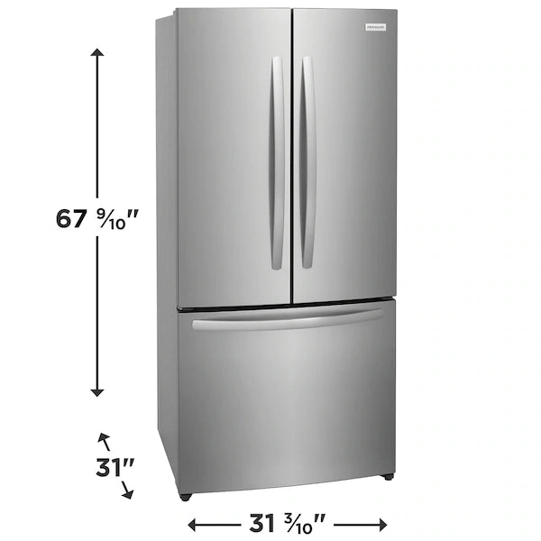 18 Cu. Ft. Counter-Depth French Door Refrigerator- FRIGIDAIRE (FRFG1723AV)