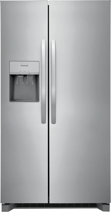 25.6CF  36" SXS REFRIGERATOR STANDARD DEPTH SIDE S/S- FRIGIDAIRE (FRSS2623AS)