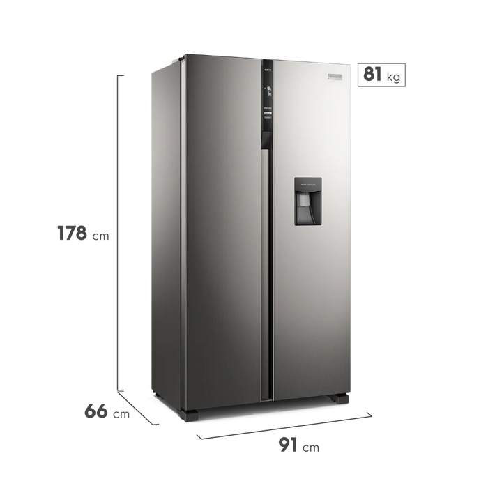 18.7 CU.FT. SIDE BY SIDE REFRIGERATOR - FRIGIDAIRE (FRSA19X0HVG)