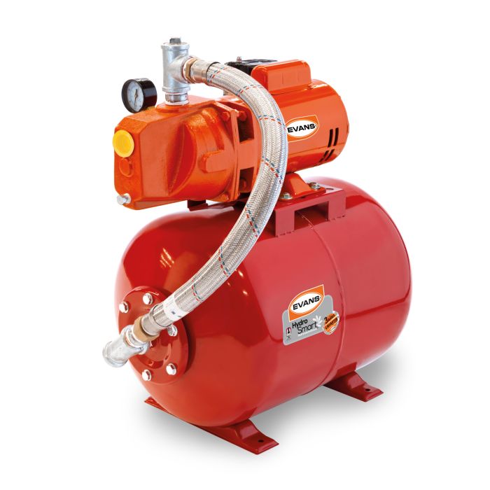 Sistema de presión de agua 0.50HP (Motor + Tanque 50L)(EAJ050-059HE)