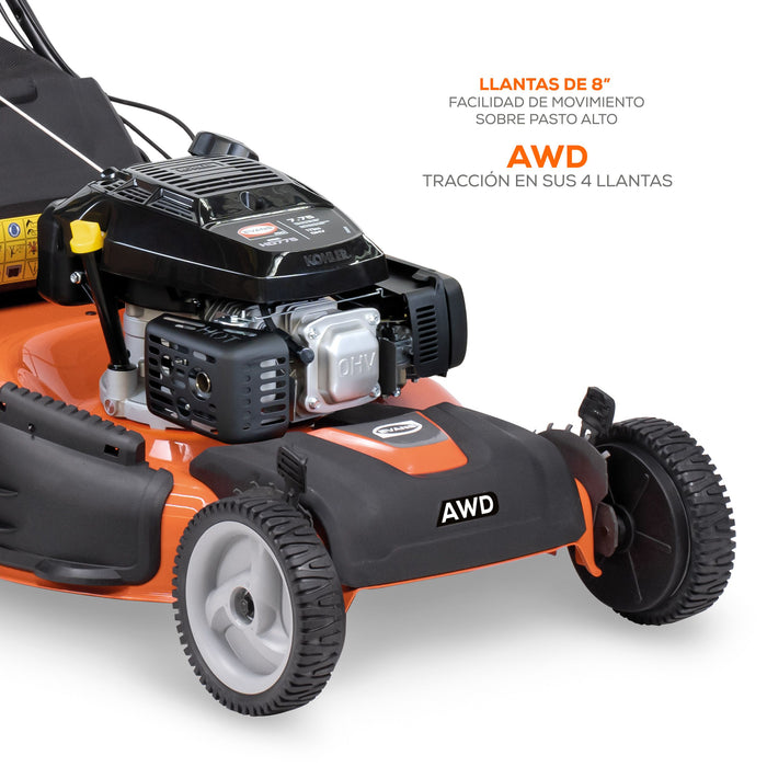 3-1 Lawn Mower 22" AWD  - Evans (PE22YA775R)