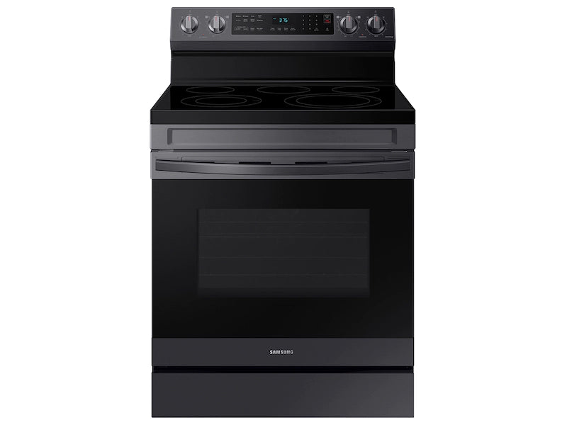 6.3CF SMART F/S ELECRIC RANGE WITH AIR FRYER BLK S/S_SAMSUNG (NE63A6511SG)