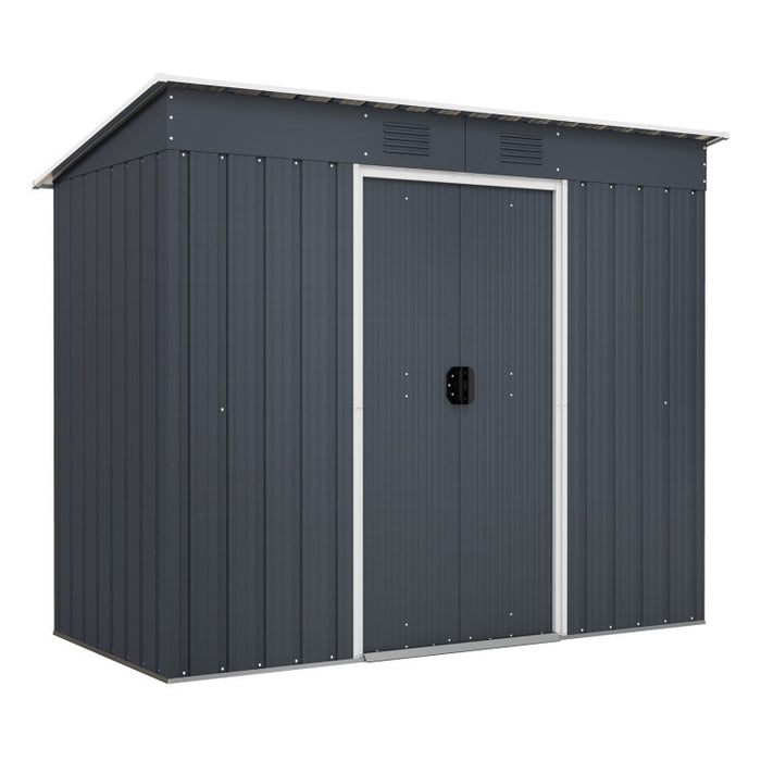 METAL STORAGE SHED FOR GARDEN TOOLS 3' x 6'