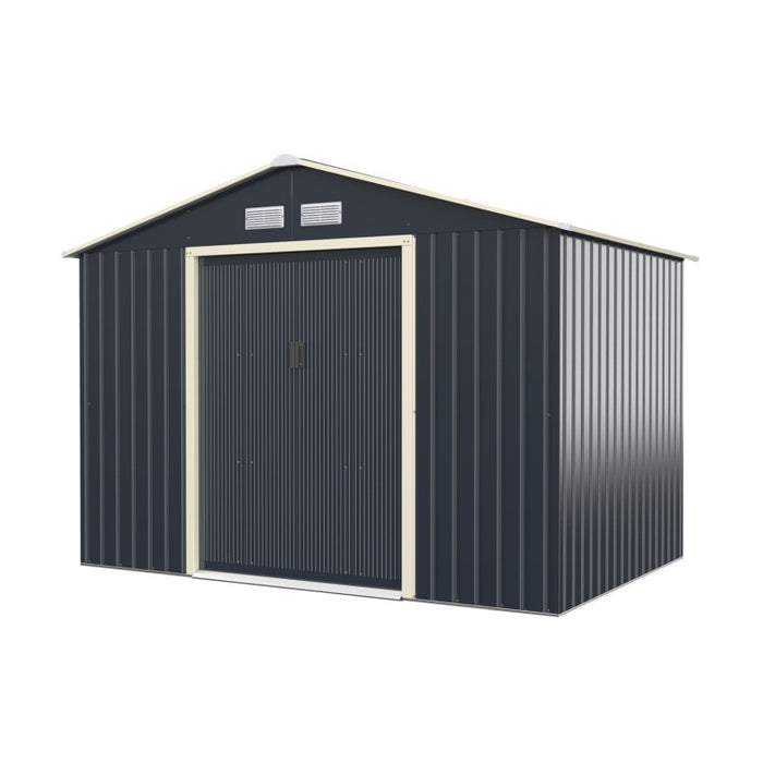 METAL STORAGE SHED FOR GARDEN TOOLS 9' x 6'
