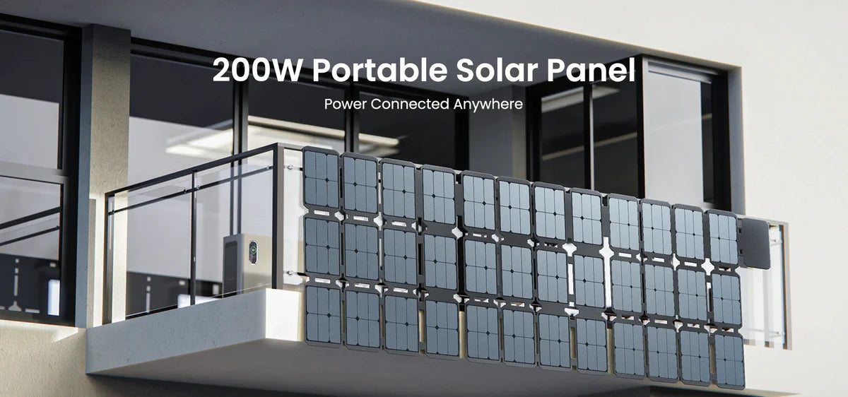 Gendome 200W Portable Solar Panel (Gendome200W)