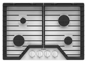 30" GAS COOKTOP WITH EZ-2-LIFT - WHIRLPOOL (WCGK5030PW)