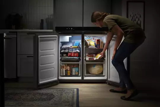 36-inch Wide Counter Depth 4 Door Refrigerator - 19.4 cu. ft. - WHIRLPOOL (WRQA59CNKZ)