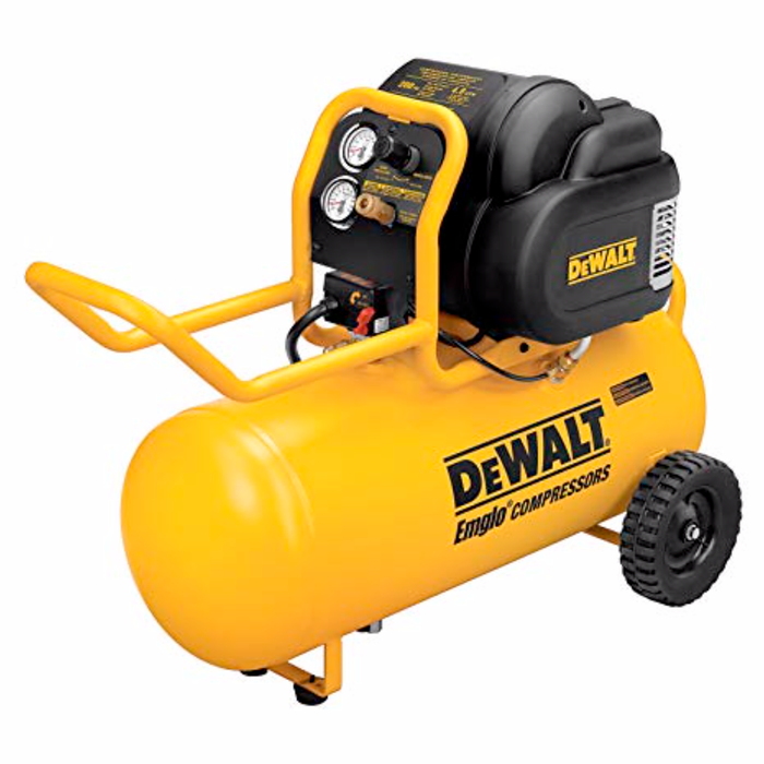 Compresor DeWALT de 15 galones, motor de 1.6 HP continuo y 225 PSI (D55167)