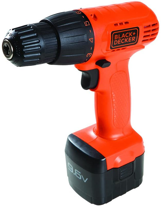 9.6V CORDLESS DRIVER/DRILL - BLACK & DECKER (CD961)