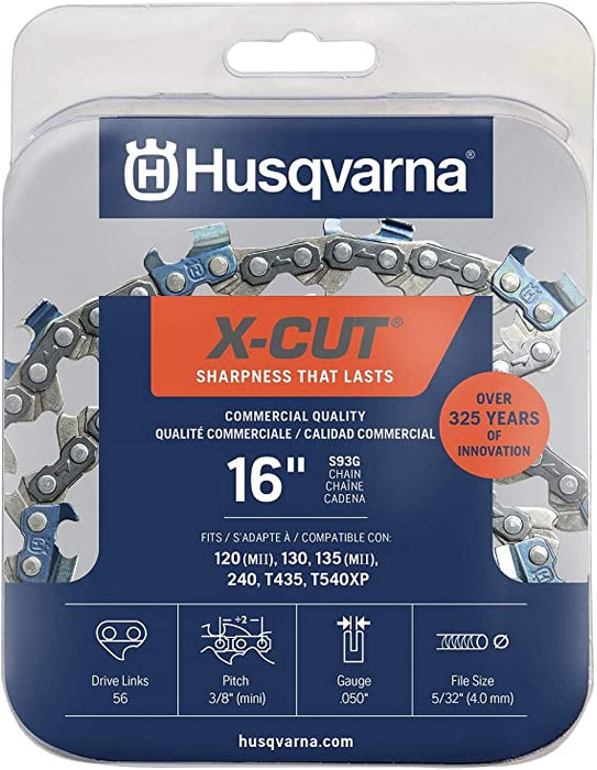 X-CUT S93G CHAIN SAW CHAIN 16" (597469556)