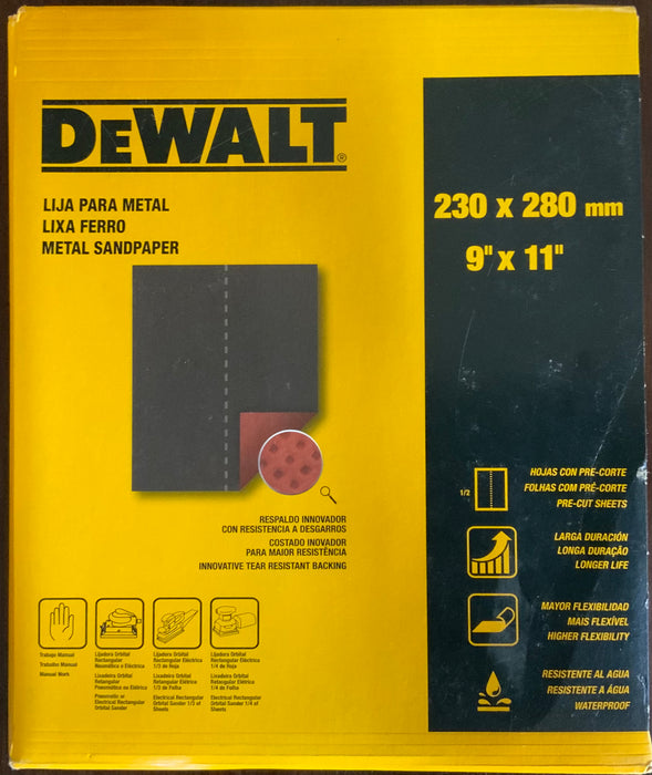 SHEET METAL EMERY 50G 9X11 (DAT20050S)