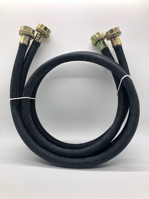 4ft. WASHING MACHINE HOSES  (2-PACK) - WHIRLPOOL(8212546RP)