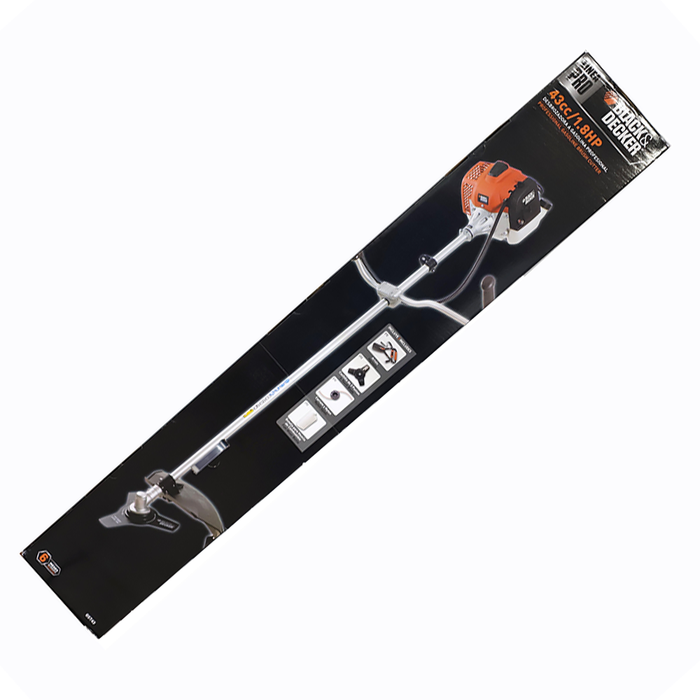 TRIMMER  de 2 ciclos con motor de 43CC (1.8 HP) - Black & Decker (GST43-B3)