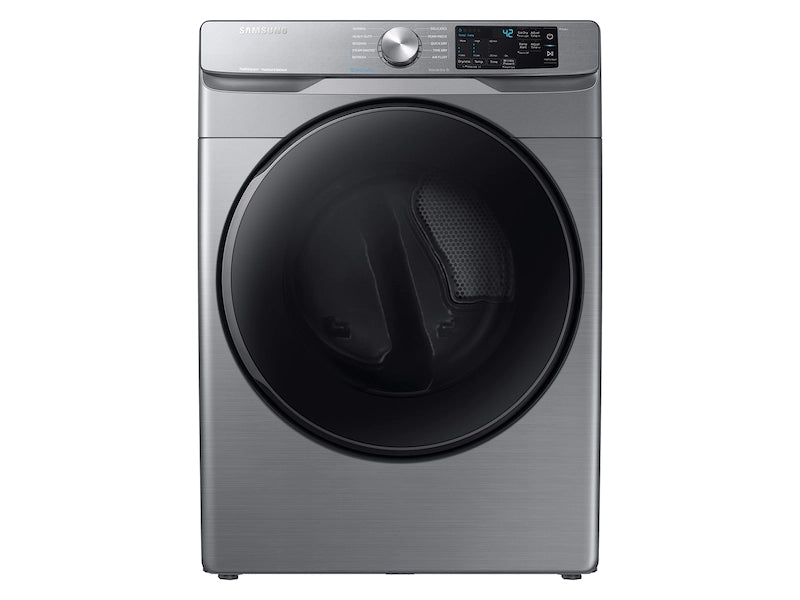 7.5CF ELECTRIC DRYER FL WITH STEAM PLATINIUM-SAMSUNG (DVE45R6100AP/A3) on