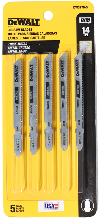 Hojas para sierra caladora - DeWALT (DW3770-5)