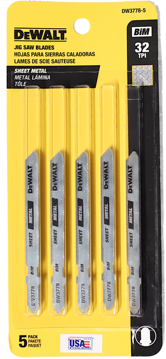 Hojas para sierra caladora - DeWALT (DW3778-5)