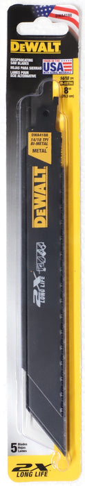 Hojas para sierra recíproca de 8" (5 piezas) - DeWALT (DWA4188)