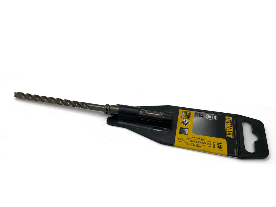 1/4” X 4 X 6 SDS PLUS BIT - DEWALT (DW5517Y)