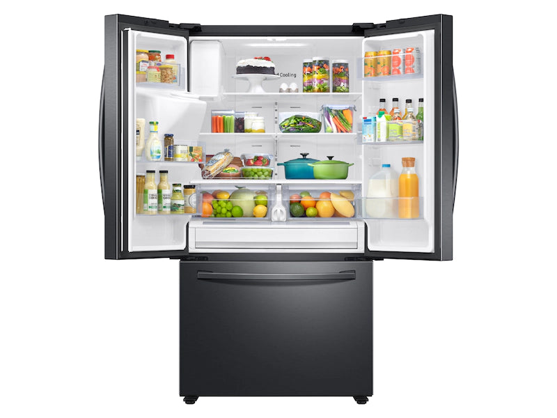 26.5CF FDR FAM HUB BLACK STAINLESS STEEL SAMSUNG (RF27T5501SG)