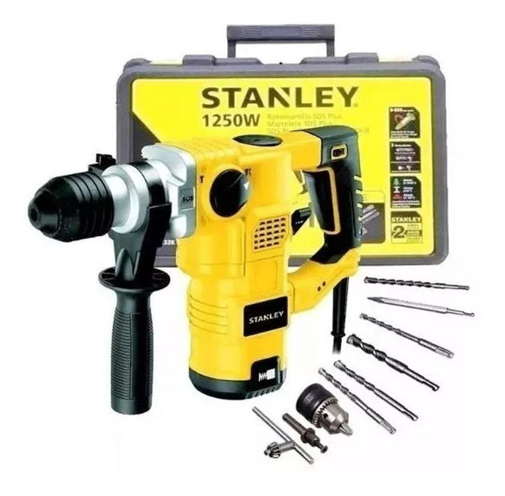 ROTOMARTILLO SDS+ 1250W 32MM - STANLEY (STHR1232K-B3)