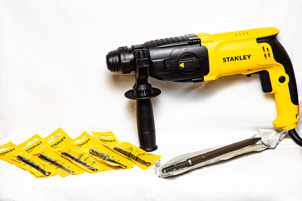 Rotomartillo SDS PLUS 800w - STANLEY (Incluye accesorios)(SHR263KA-B3)