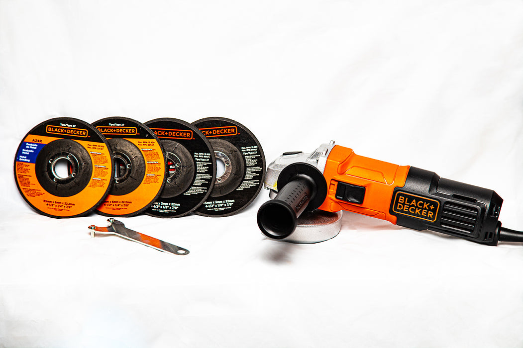 Esmerilidora (Grinder) - BLACK & DECKER (Incluye accesorios)(G650K5-B3)