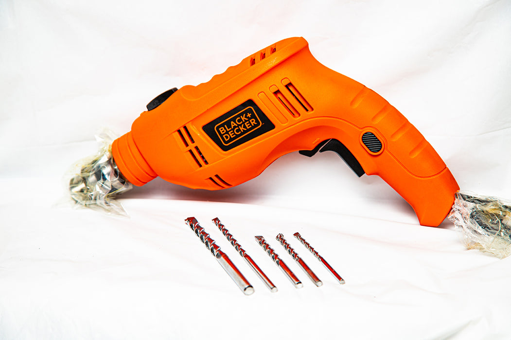 TALADRO MARTILLO (HAMMER DRILL) DE 3/8" - BLACK & DECKER (TB555KV-B3)