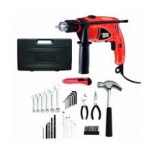 TALADRO MARTILLO DE 1/2" + 40 Herramientas - BLACK & DECKER (HD565K-B3)