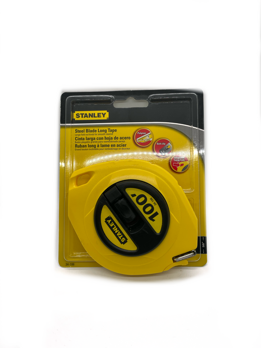 Steel Long Tape 100' - STANLEY (34-106)