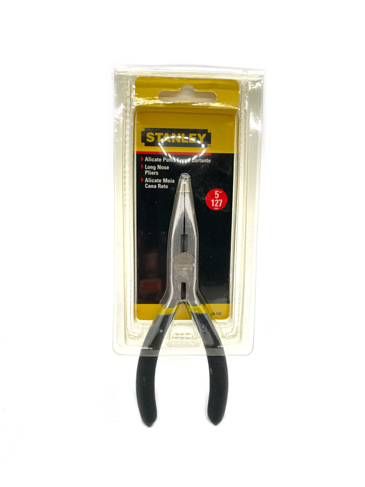5" LONG NOSE PLIERS - STANLEY (95IB84100)