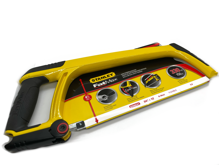 12" HIGH TENSION HACKSAW - STANLEY (420531)