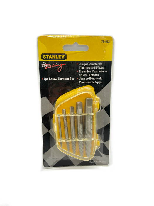 SCREW EXTRACTOR SET - STANLEY (78023)
