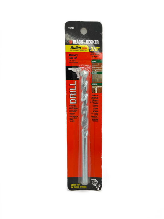 6 X 3/8" BULLET ROTARY - BLACK & DECKER (16738)