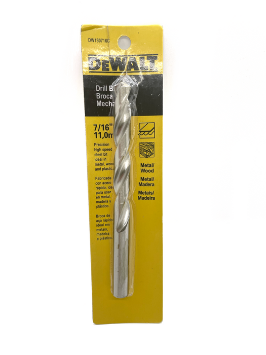 7/16"  Drill Bit - DEWALT (DW130716C)