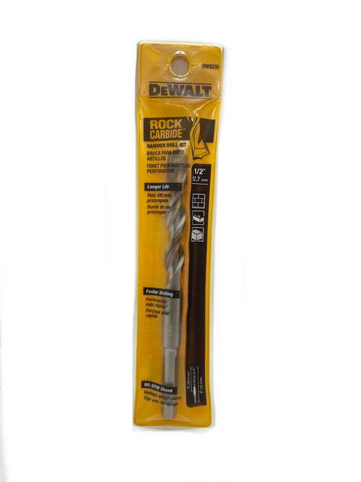 1/2" X 4" X 6" ROUND SHANK BIT - DEWALT (DW5235Y)