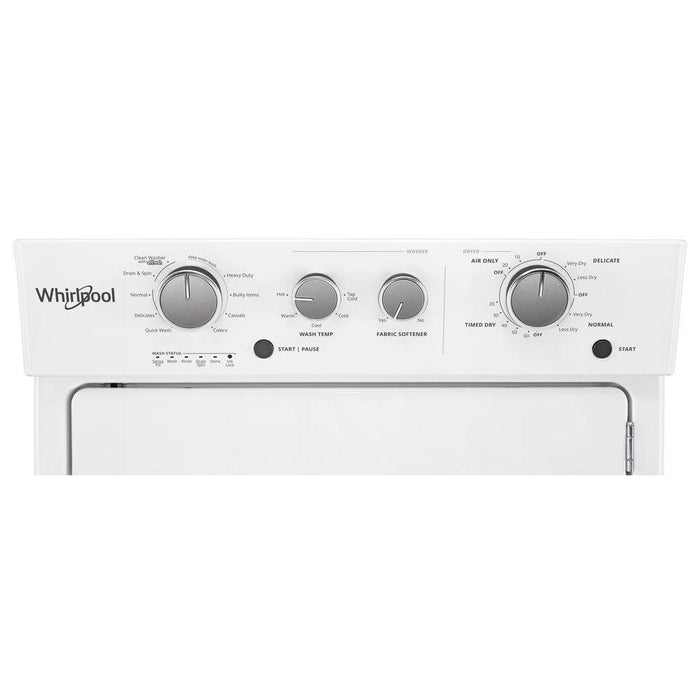 COMBO DE LAVADORA Y SECADORA ELÉCTRICA - WHIRLPOOL (WET4027HW)