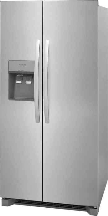 36 in. 22.3 cu. ft. Counter Depth Side-by-Side Refrigerator in Stainless Steel - FRIGIDAIRE (FRSC2333AS)