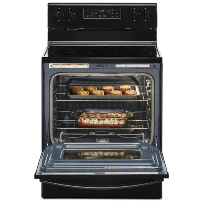 5.3 cu. ft. Electric Range Black - Whirlpool (WFE320M0JB)