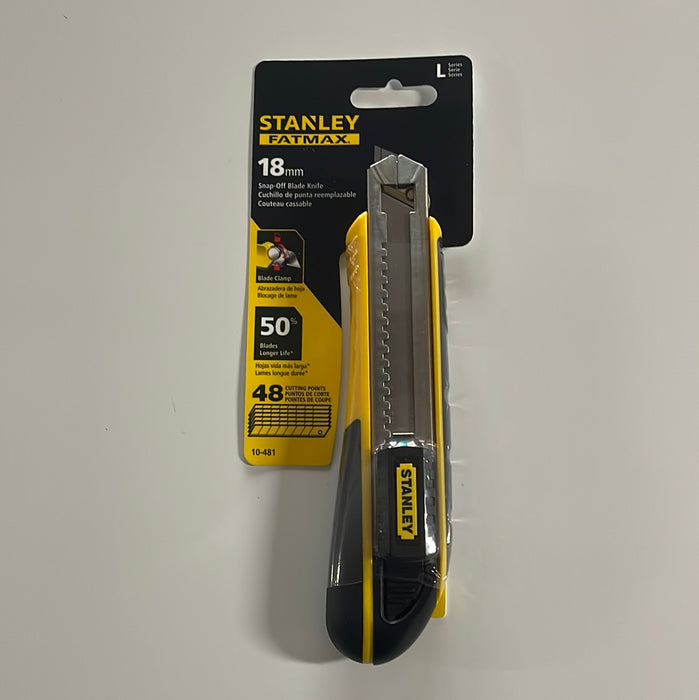 18mm Snap-Off Blade Knife Stanley FatMax