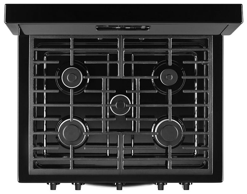 30" Gas Range Freestanding Five Burners - Whirlpool (WFG505M0BB)
