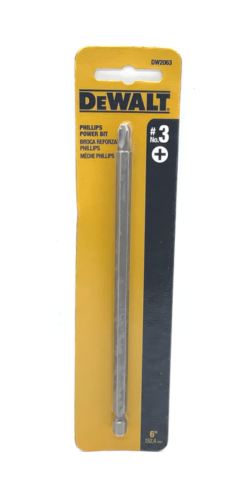 #3 PHILLIPS SCREW BIT - DeWALT (DW2063Z)