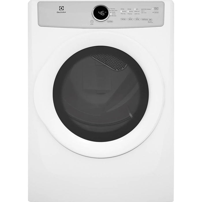 8.0 cu ft  Front Load DRYER - Electrolux (EFDE317TIW)
