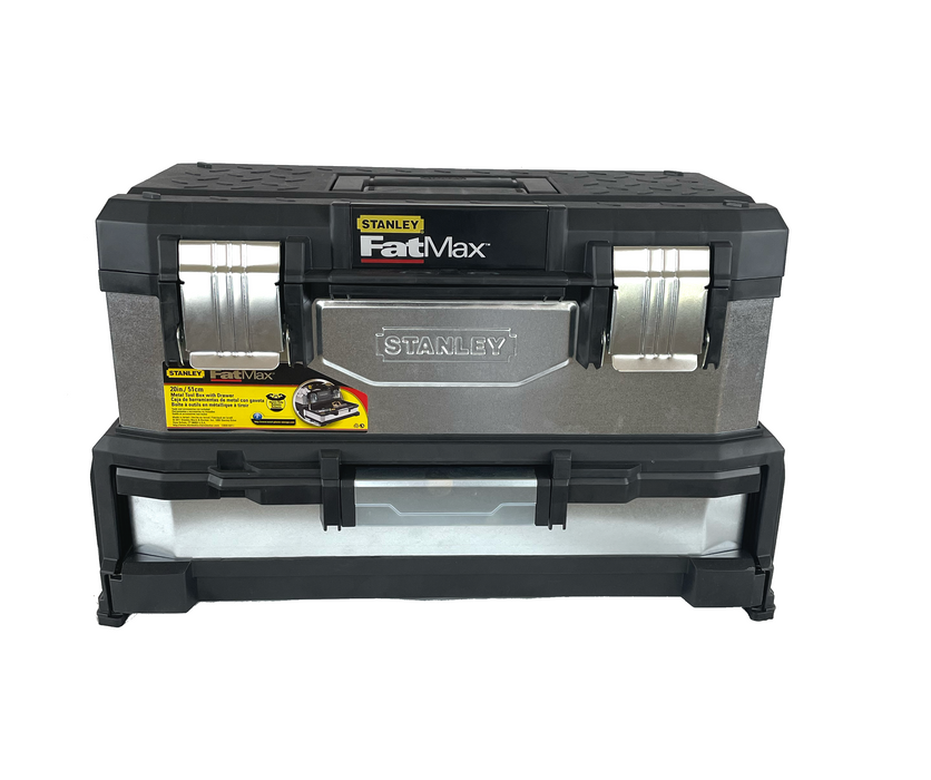 20" Metal Tool Box with Drawer - STANLEY (04FMST20261)