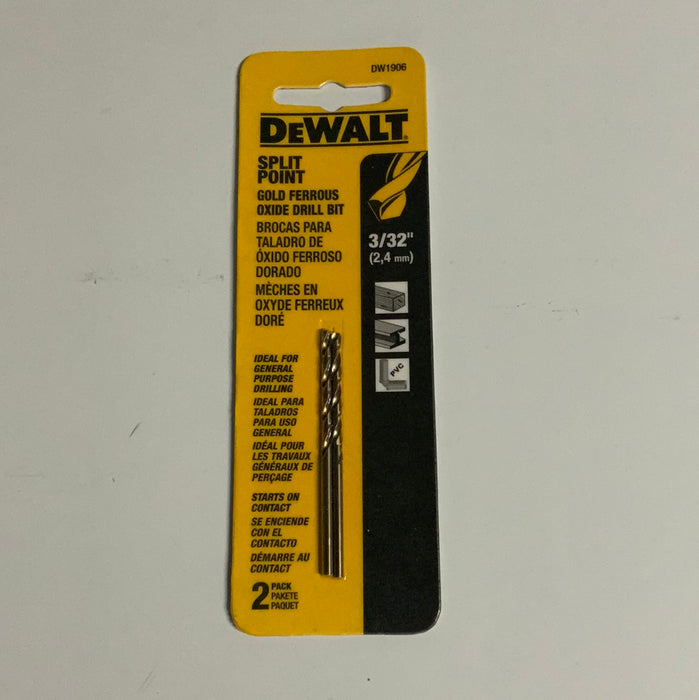 3/32" DRILL BIT - DeWALT (DW1906)