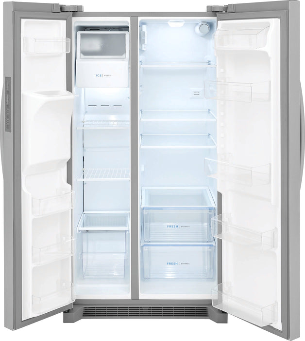 22.3 cu ft Side by Side Refrigerator - FRIGIDAIRE (FRSS2333AS)