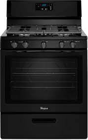30" Gas Range Freestanding Five Burners - Whirlpool (WFG505M0BB)