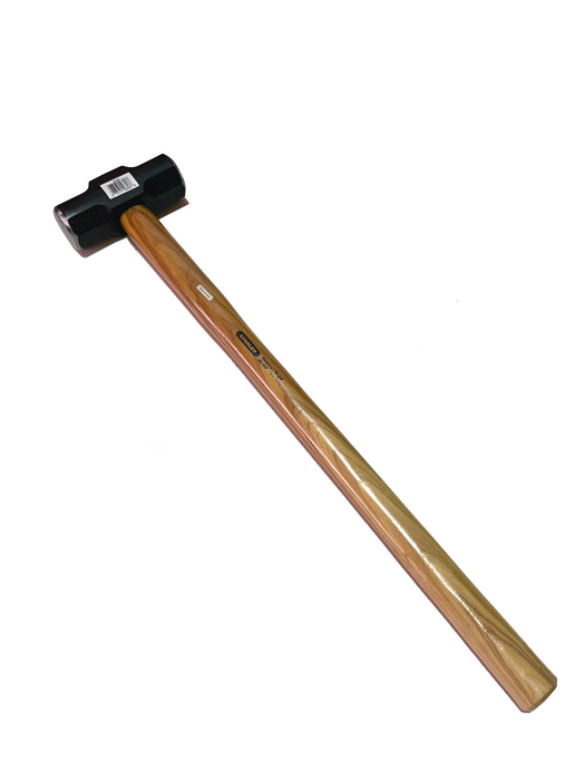 8LBS HICKORY HANDLE STEEL HAMMER - STANLEY (95IB56608)