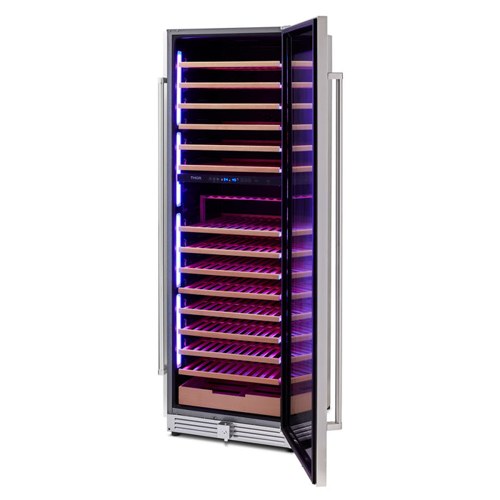 24 Inch Dual Zone Wine Cooler 162 Wine Bottle Capacity (TWC2403DI)