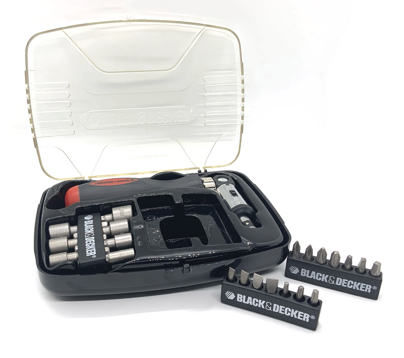 22 PCS RATCHETING SET - BLACK & DECKET (71-922B)
